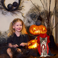 Vampire/Wizard/Witch Costume for Cats & Small Dogs