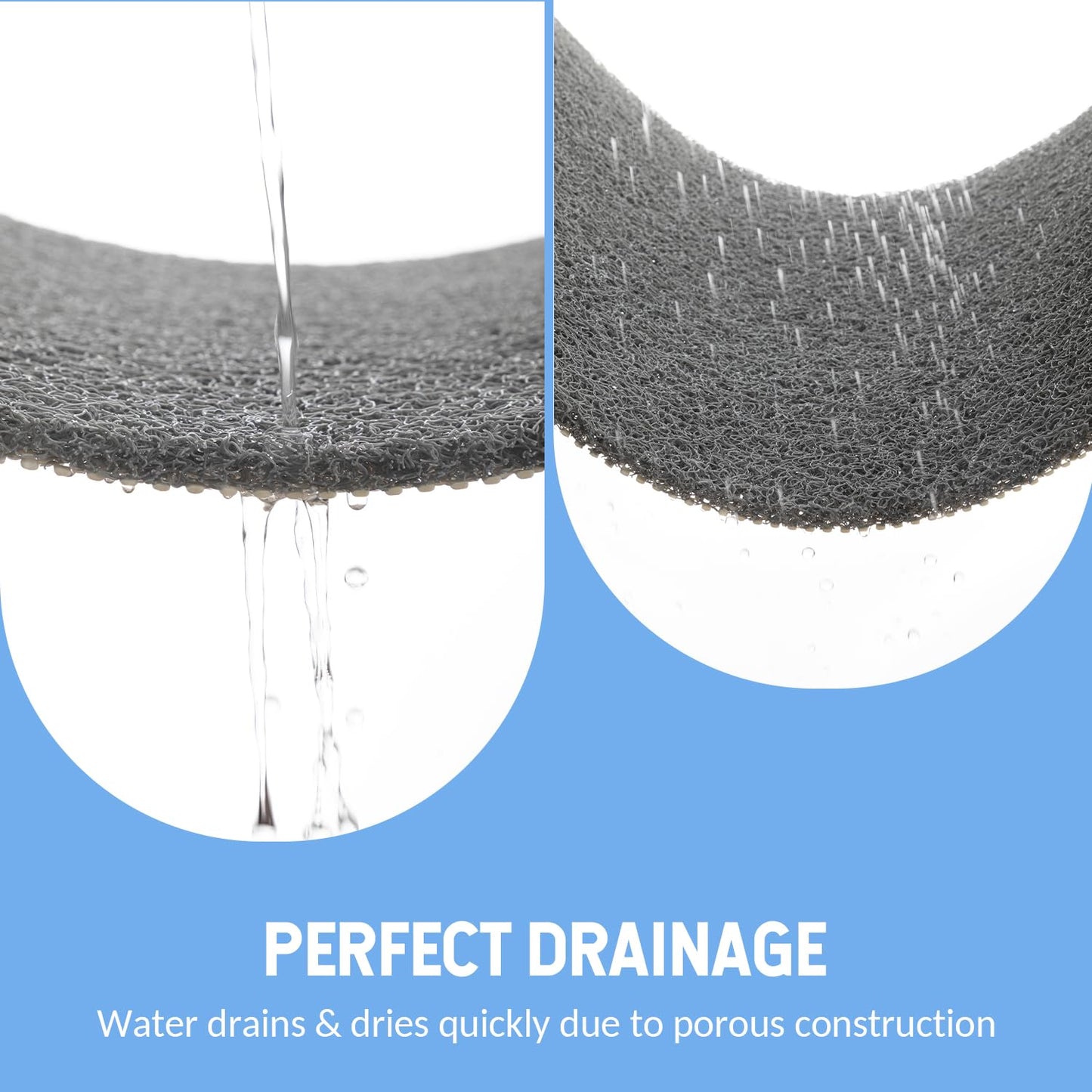 Hargiis Non Slip Bathtub Mat