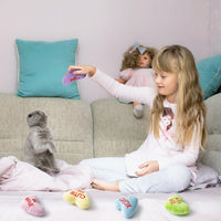 MALLMALL6 Halloween Catnip Toys – 5pcs Pumpkin Teething Set for Kittens & Cats