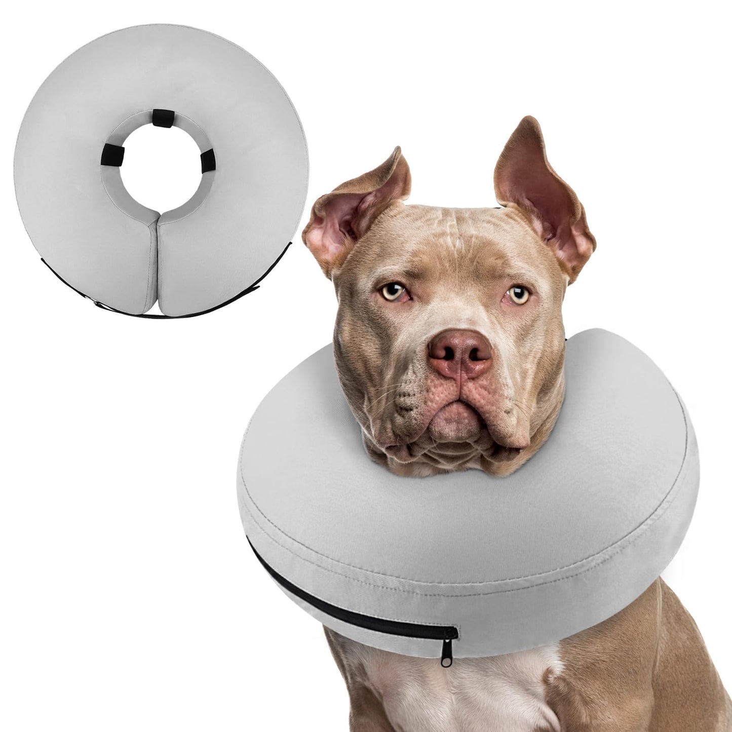 Super Inflatable Dog Cone Collar for Small Puppies Cats