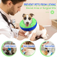 Super Inflatable Dog Cone Collar for Small Puppies Cats