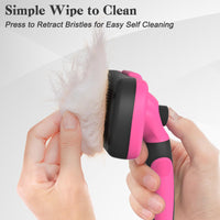 Swihauk Self Cleaning Slicker Brush