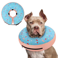 Super Inflatable Dog Cone Collar for Small Puppies Cats