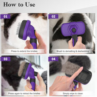 Swihauk Self Cleaning Slicker Brush