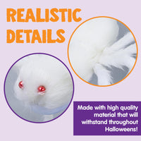 JOYIN 5ft Giant Halloween Spider – Large Black Spider for Outdoor Yard