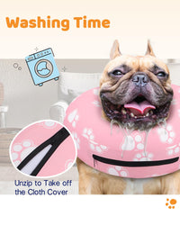 Super Inflatable Dog Cone Collar for Small Puppies Cats
