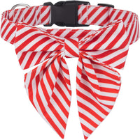 ADOGGYGO Adjustable Cotton Dog Bowtie Collar