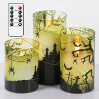 Eldnacele Halloween Flameless LED Candles