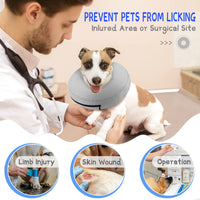 Super Inflatable Dog Cone Collar for Small Puppies Cats