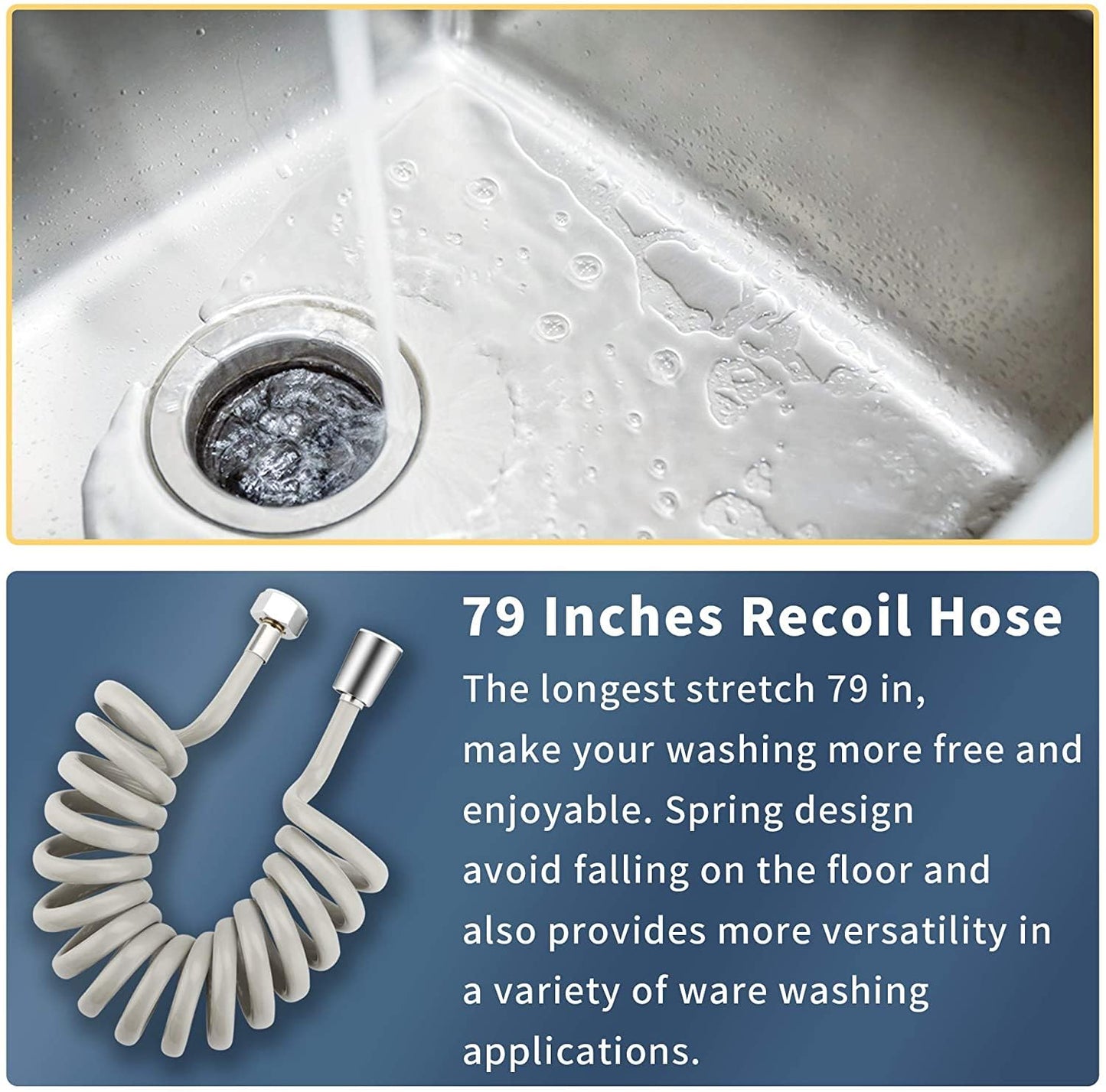 CECEFIN 1080° Swivel Faucet-Extender Sink-Aerator