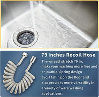 CECEFIN 1080° Swivel Faucet-Extender Sink-Aerator