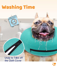 Super Inflatable Dog Cone Collar for Small Puppies Cats