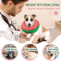 Super Inflatable Dog Cone Collar for Small Puppies Cats