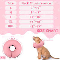 Super Inflatable Dog Cone Collar for Small Puppies Cats