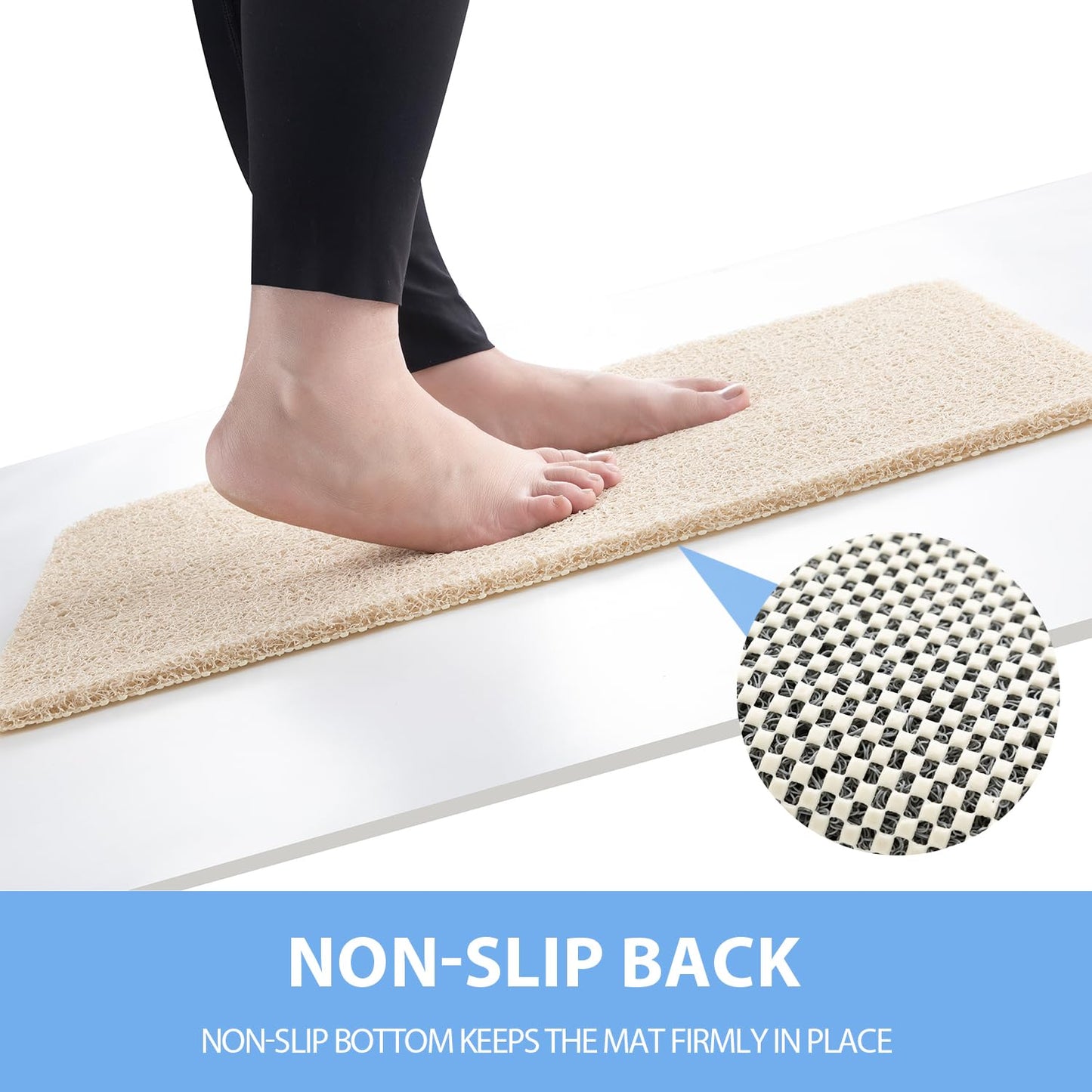 Hargiis Non Slip Bathtub Mat