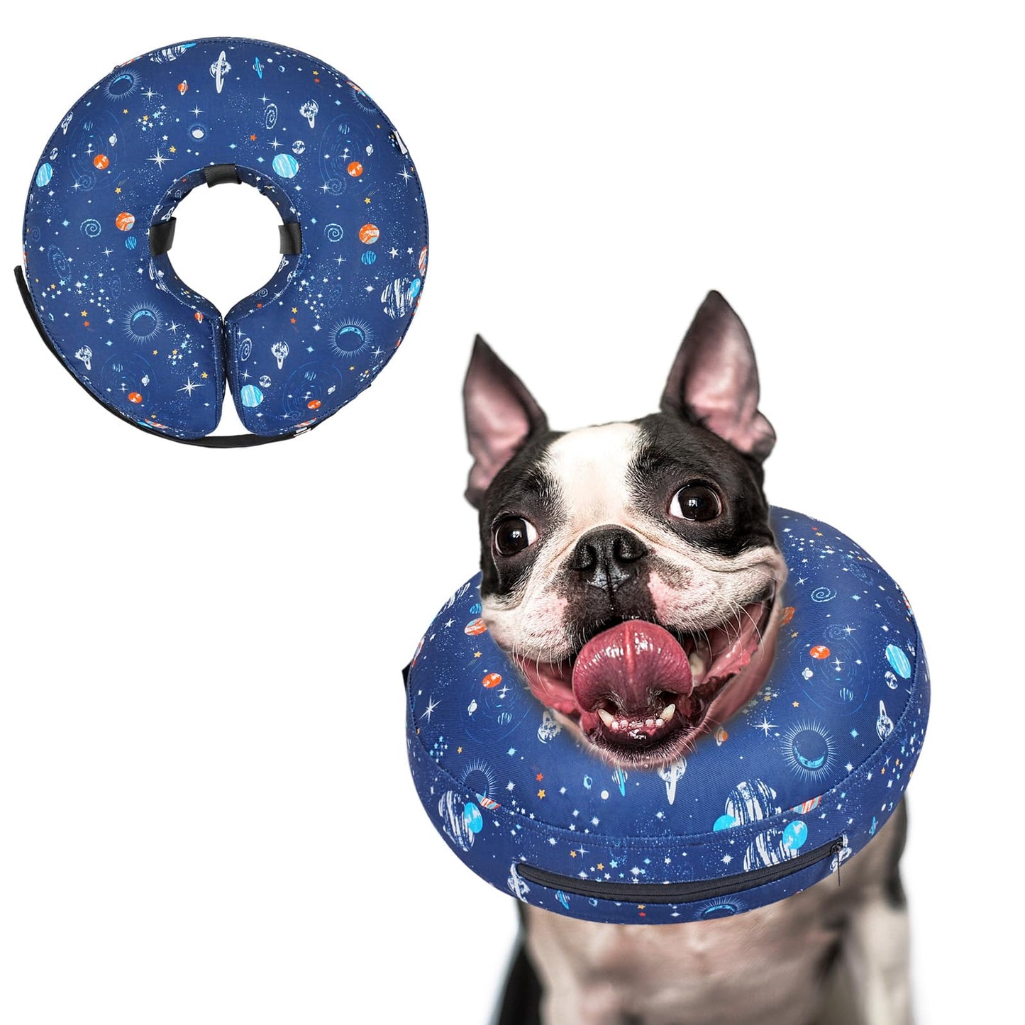 Super Inflatable Dog Cone Collar for Small Puppies Cats