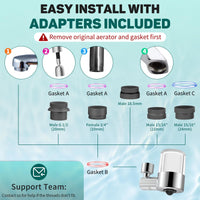 CECEFIN 1080° Swivel Faucet-Extender Sink-Aerator