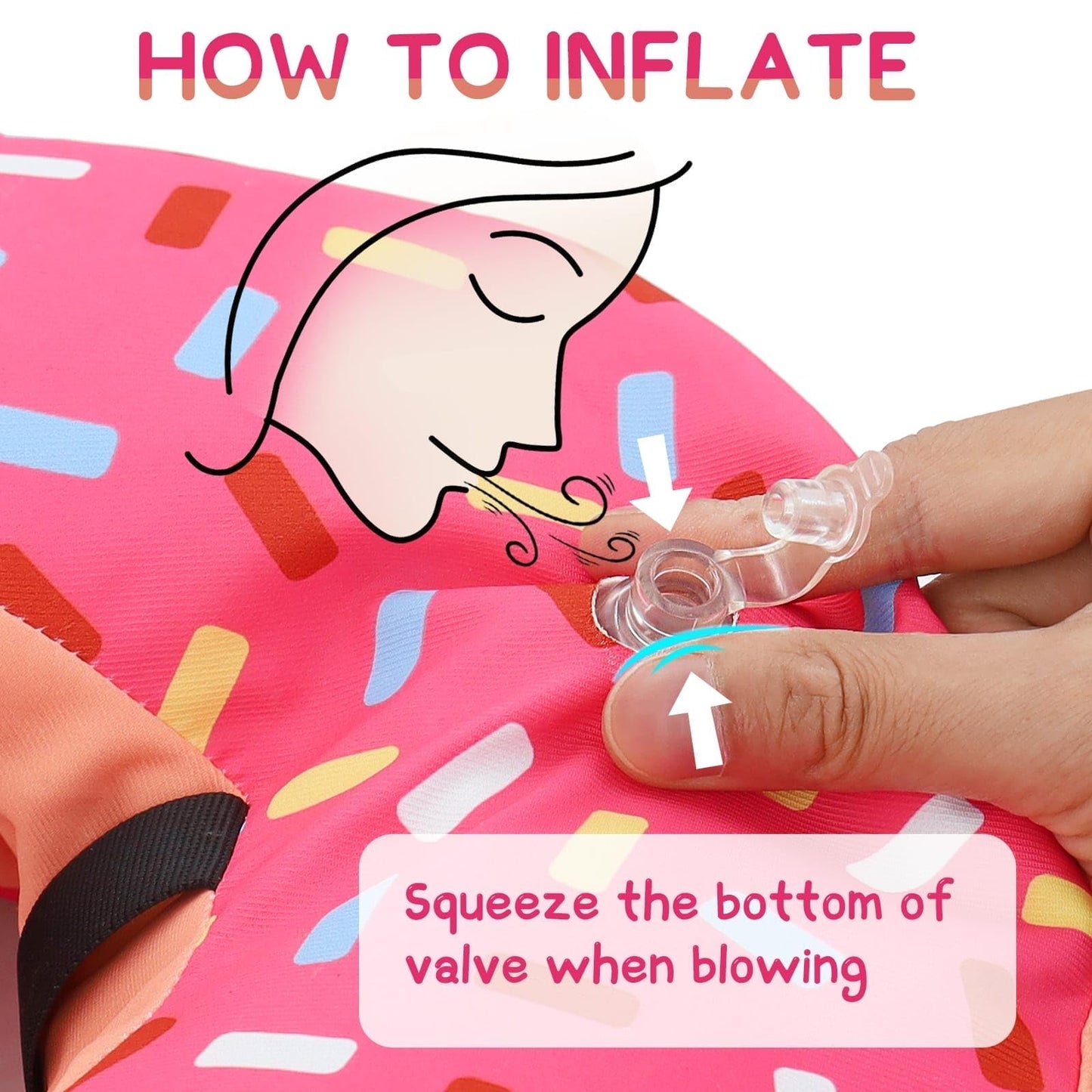 Super Inflatable Dog Cone Collar for Small Puppies Cats