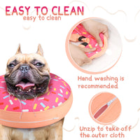 Super Inflatable Dog Cone Collar for Small Puppies Cats