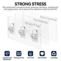 6 Pack Large Capacity Bath Organizer with Soap Holder and 12 Hooks