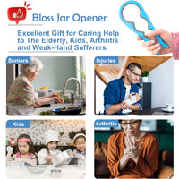 Bloss Anti-skid Jar Opener Jar Lid Remover