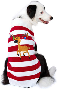 NACOCO Christmas Pet Sweater for Small Dogs and Cats