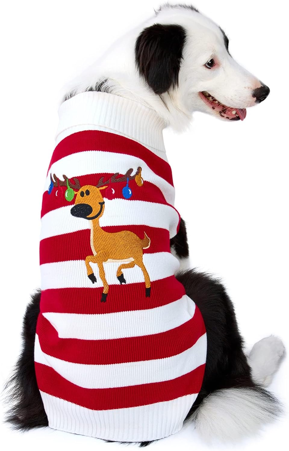 NACOCO Christmas Pet Sweater for Small Dogs and Cats