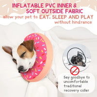 Super Inflatable Dog Cone Collar for Small Puppies Cats