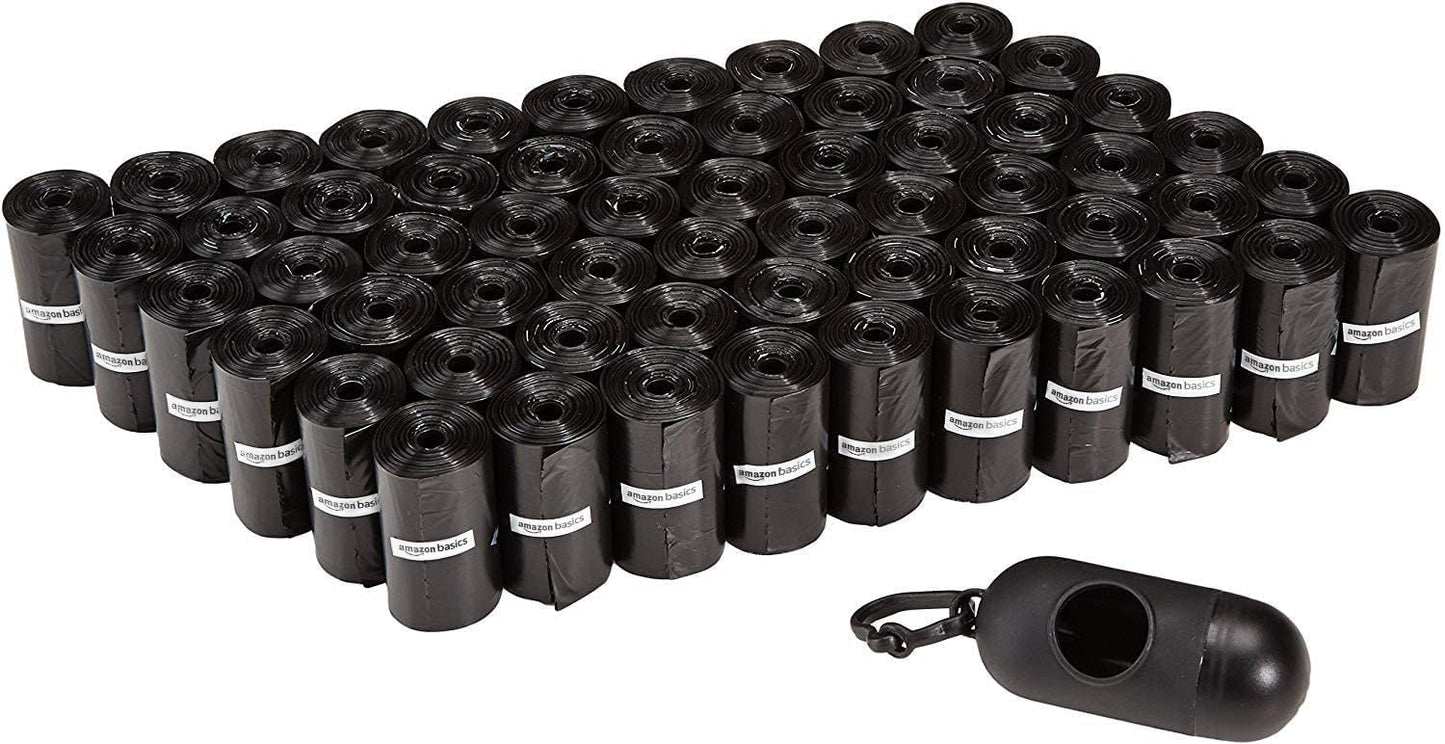 Amazon Basics Dog Poop Bags with Dispenser, 300 Count