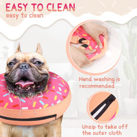 Super Inflatable Dog Cone Collar for Small Puppies Cats