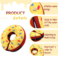 Super Inflatable Dog Cone Collar for Small Puppies Cats
