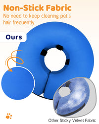 Super Inflatable Dog Cone Collar for Small Puppies Cats
