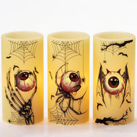Eldnacele Halloween Flameless LED Candles