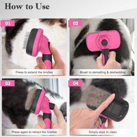 Swihauk Self Cleaning Slicker Brush