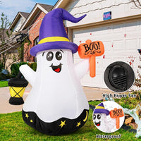 GOOSH 5 FT Halloween Inflatables Ghost Outdoor Decorations