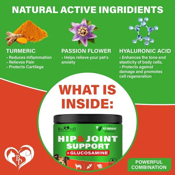 Hip & Joint Support Chews for Dogs