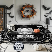 EVENHUG Halloween Reversible Sofa Cover