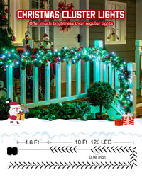 Brightown Battery Operated Halloween Lights Outdoor