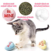 MALLMALL6 Halloween Catnip Toys – 5pcs Pumpkin Teething Set for Kittens & Cats
