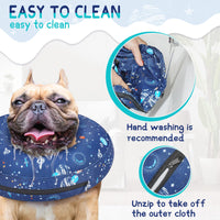 Super Inflatable Dog Cone Collar for Small Puppies Cats