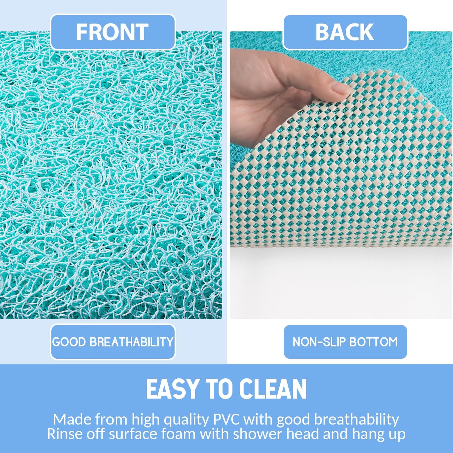 Hargiis Non Slip Bathtub Mat