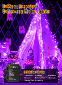 Brightown Battery Operated Halloween Lights Outdoor