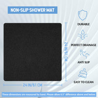 Hargiis Non Slip Bathtub Mat