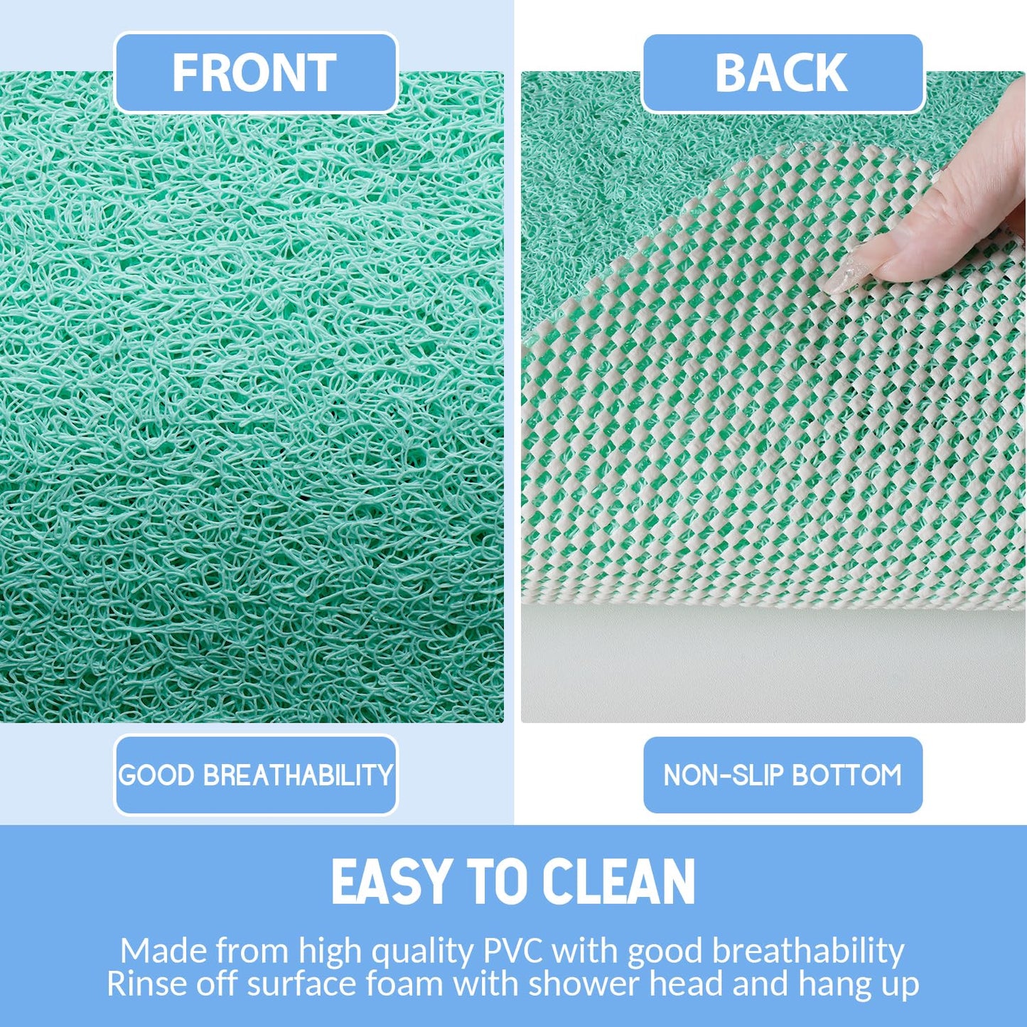 Hargiis Non Slip Bathtub Mat
