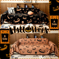 EVENHUG Halloween Reversible Sofa Cover