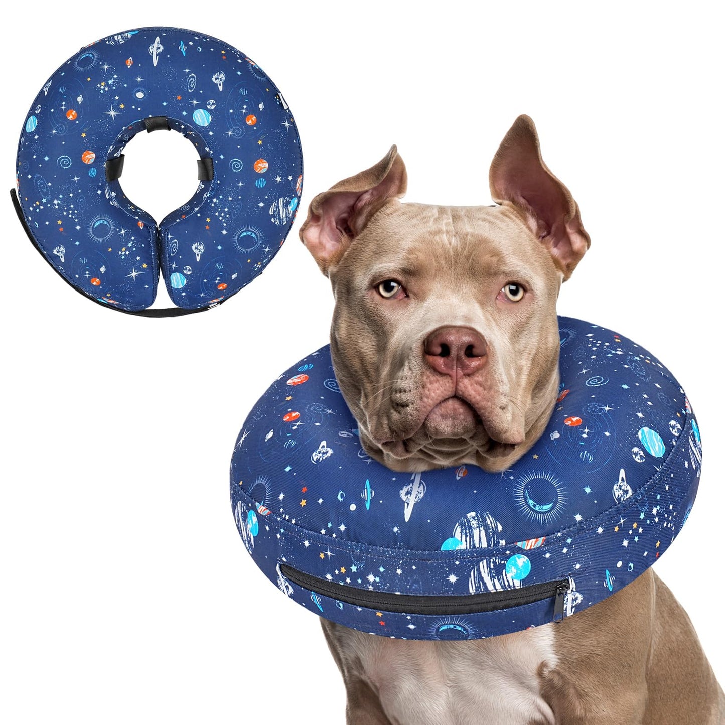 Super Inflatable Dog Cone Collar for Small Puppies Cats