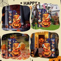 Halloween Lighted Garden Flag for Outside