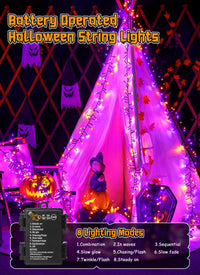 Brightown Battery Operated Halloween Lights Outdoor