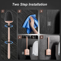 Sellemer Toilet Brush and Holder Set