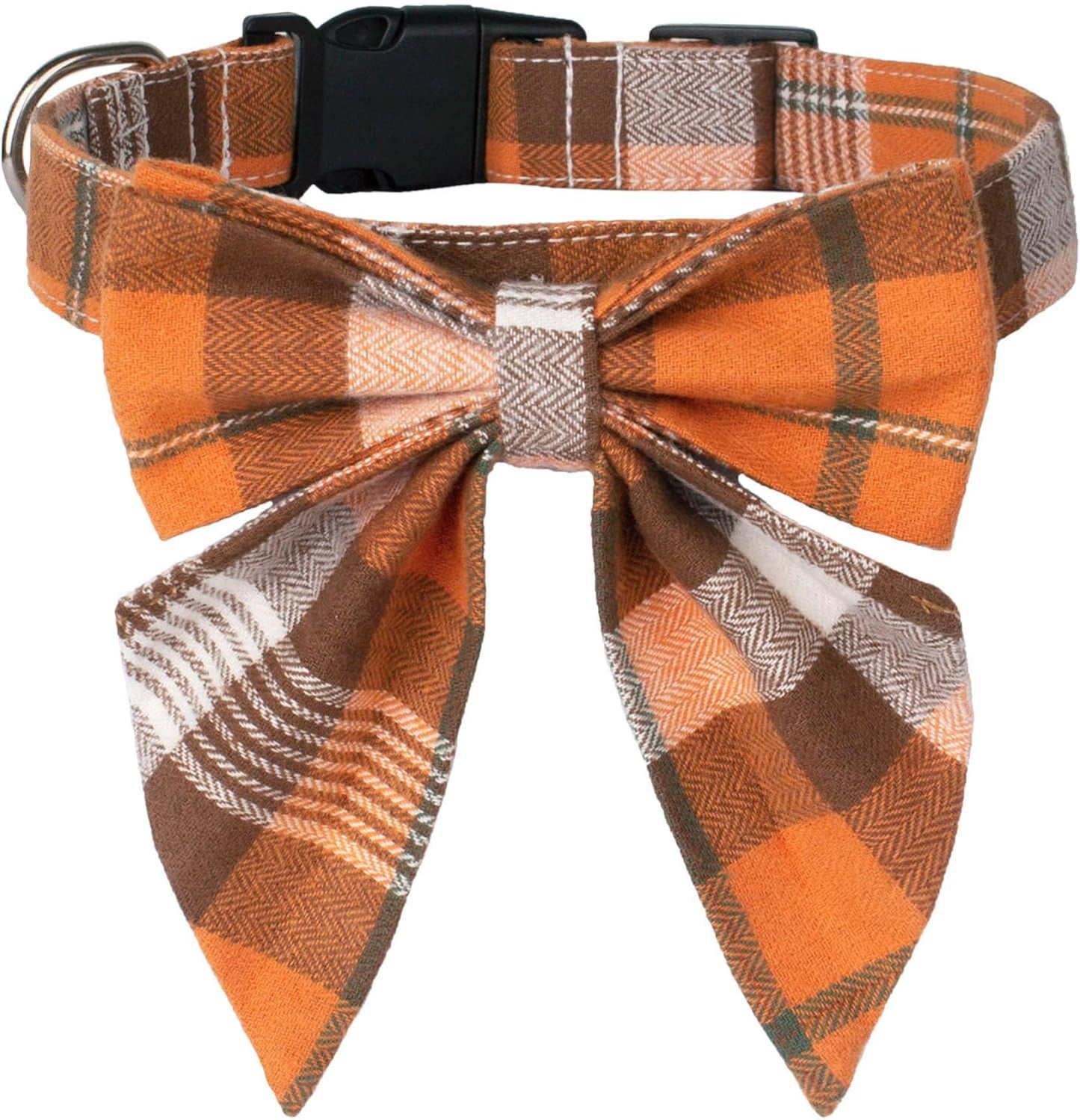 ADOGGYGO Adjustable Cotton Dog Bowtie Collar